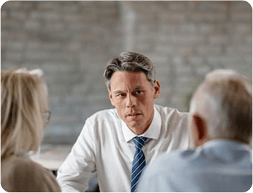 Licensed DMPG insurance advisor explaining coverage options